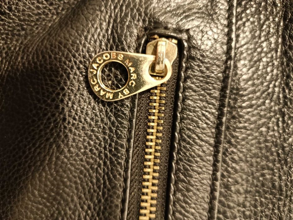 Oryginalny Marc Jacobs, ekskluzywna torebka ze skóry naturalnej