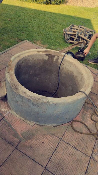 Czyszczenie odmulanie pogłębianie studni tradycyjnych