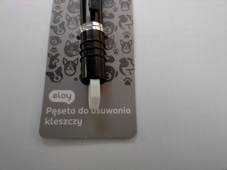 Pęseta  do usuwania kleszczy.