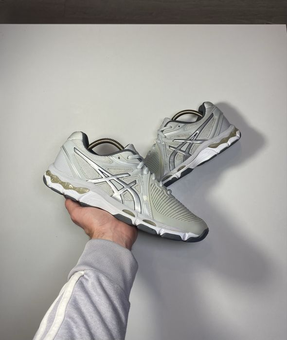 Buty Asics Gel Szare Sportowe Sneakersy Obuwie Modne Vintage 40,5