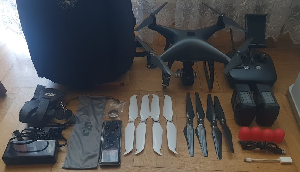 Dji phantom 4 pro Obsidian + plecak