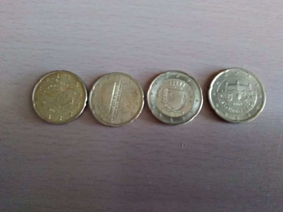 Sprzedam kolekcjonerskie monety euro