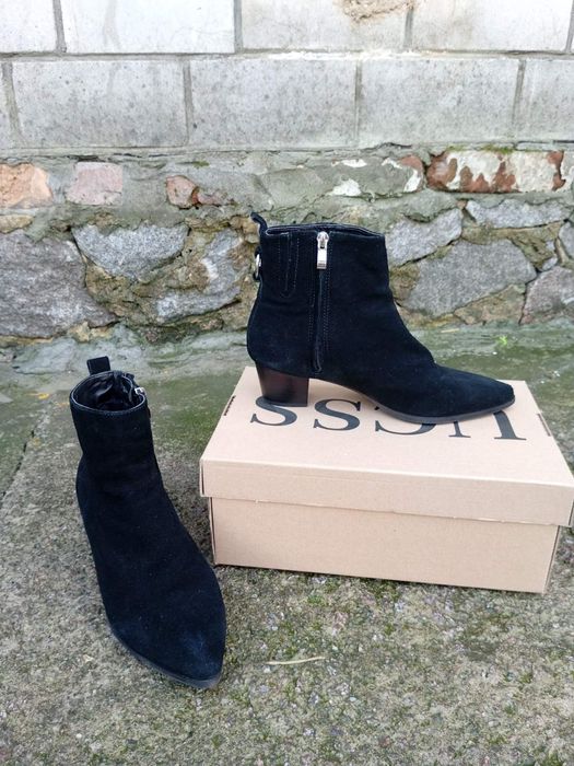 Черевики, замша, стильні