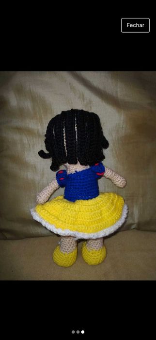 Amigurumi Branca De Neve