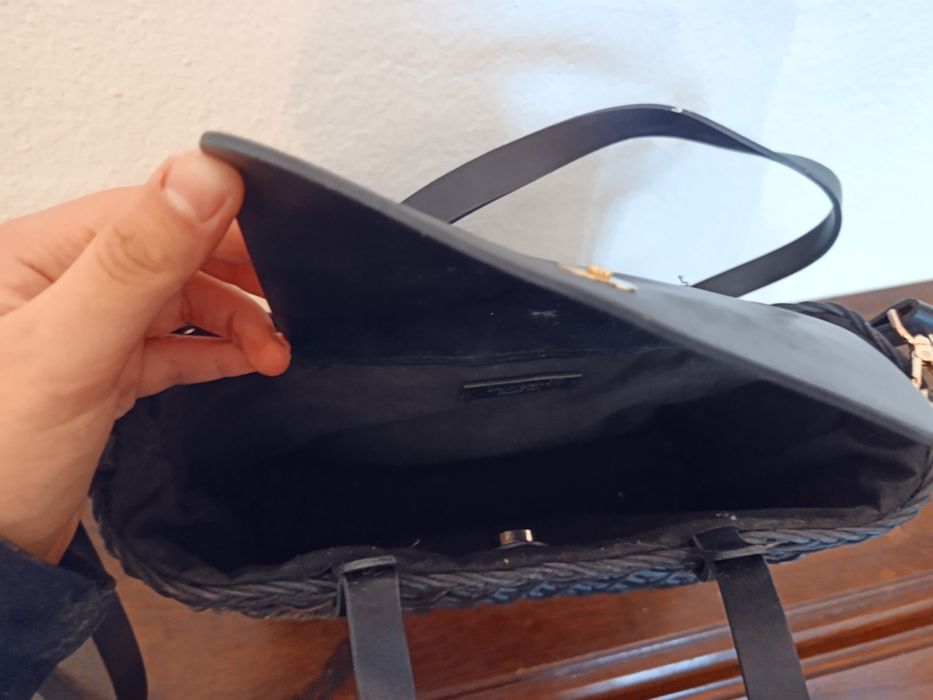 Bolsa de palha da Zara