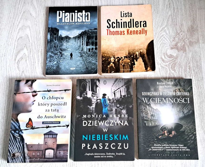 Keneally Lista Schindlera Szpilman Pianista Dronfield O chłopcu Hesse