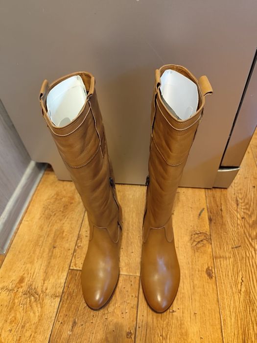 Kozaki skórzane Nowe