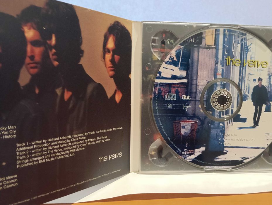 cd single The Verve " Lucky man"