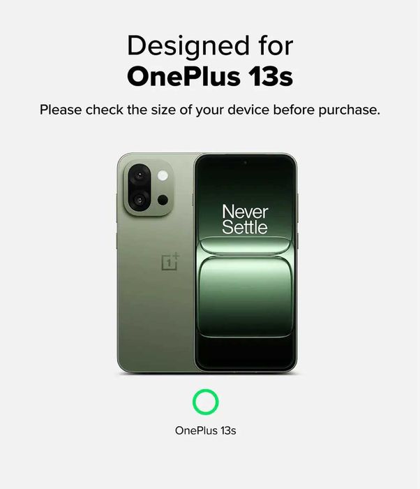 Чехол Ringke Fusion X для OnePlus 13S/13T Black