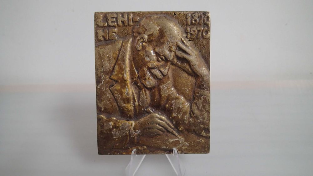 Placa em Bronze Lenine