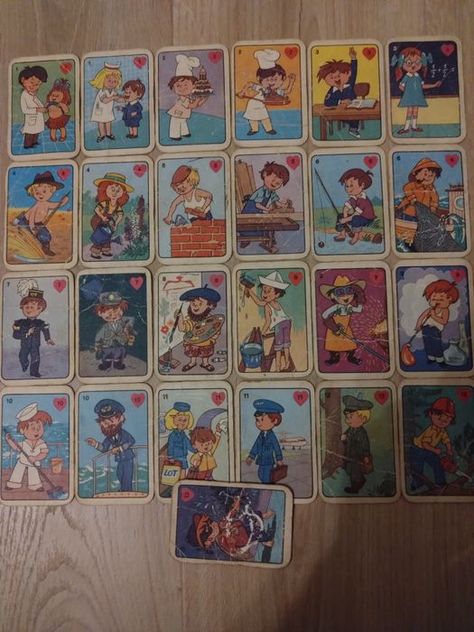 Stara gra karciana Piotruś. Zawody na skojarzenia