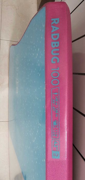 Bodyboard Olaian 100 + leash Creatures