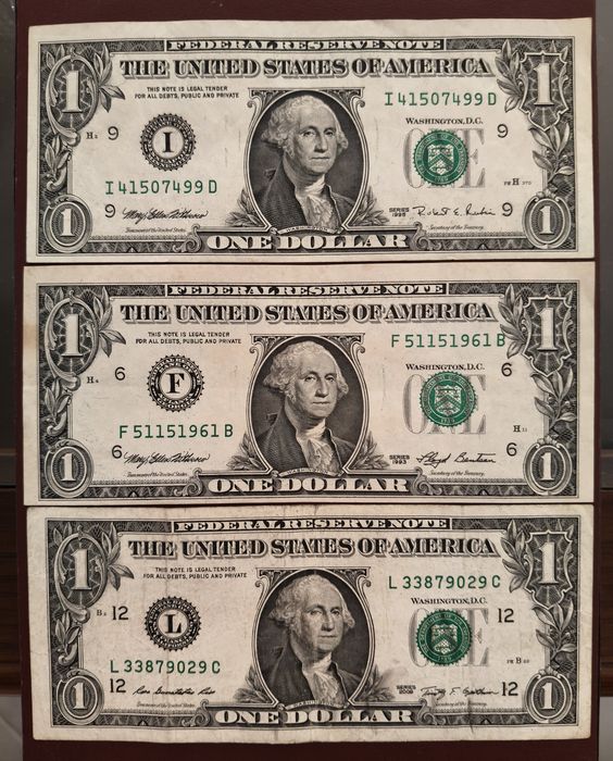 Notas de dollars