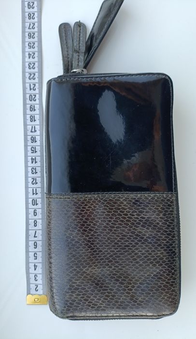 Кошелёк клатч Sisley 20/10 см. кожа Италия.