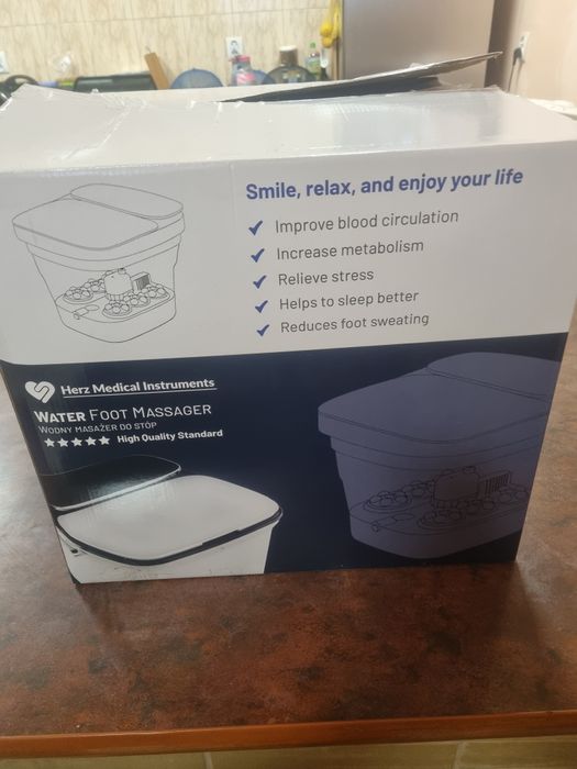 Wodny masażer do stóp