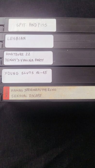 Kasety VHS 10 sztuk 2 zestaw