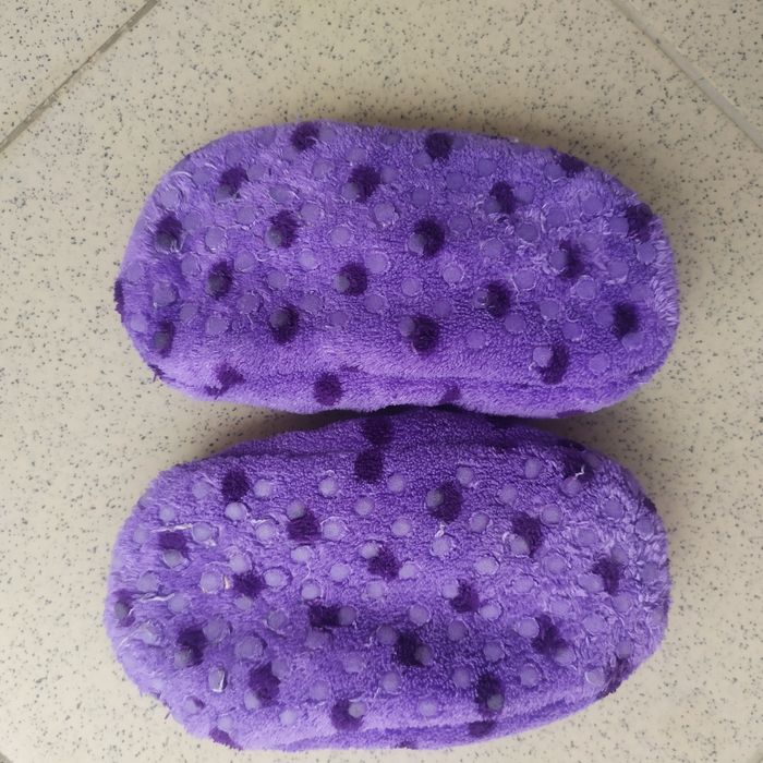 Pantufas / meias antiderrapante - medida sola 15cm