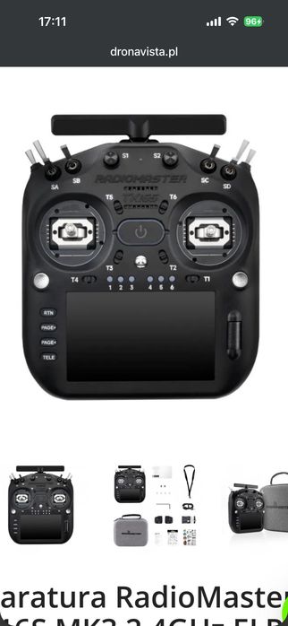 Pilot radiomaster tx16s mk3