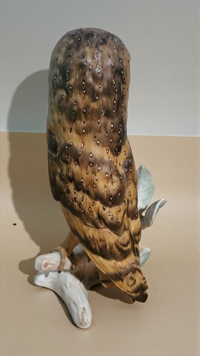 Duża figurka Goebel sowa płomykówka