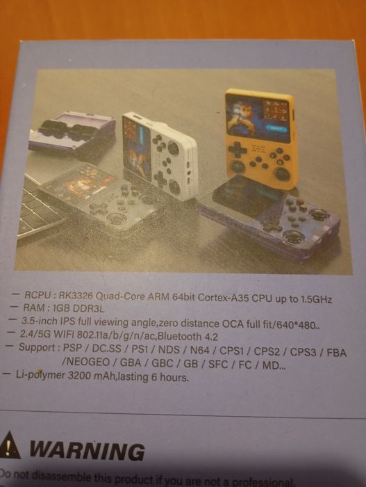 Reviva os Clássicos! Consola Portátil Retro R36S