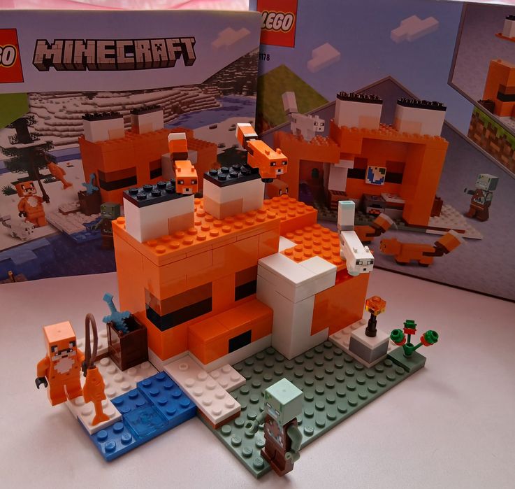 Конструктор LEGO Minecraft Нора лисиці