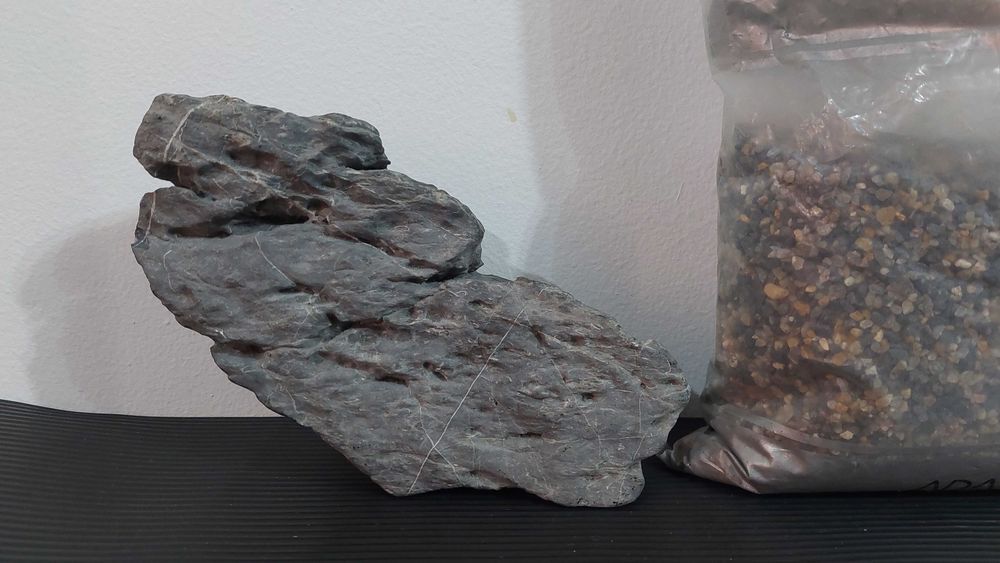 Material aquário Rocha Ryouh e Areão ADA Congo Sand