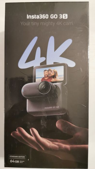 Екшн-камера Insta360 GO 3S 4K Standard Bundle 64GB Black