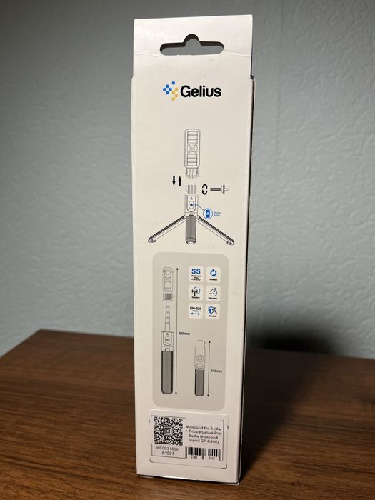 Монопод для селфи + Штатив Gelius Pro Selfie Monopod Tripod GP-SS002