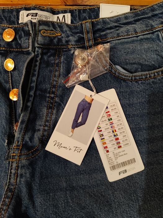 Spodnie jeansowe M MomsFit