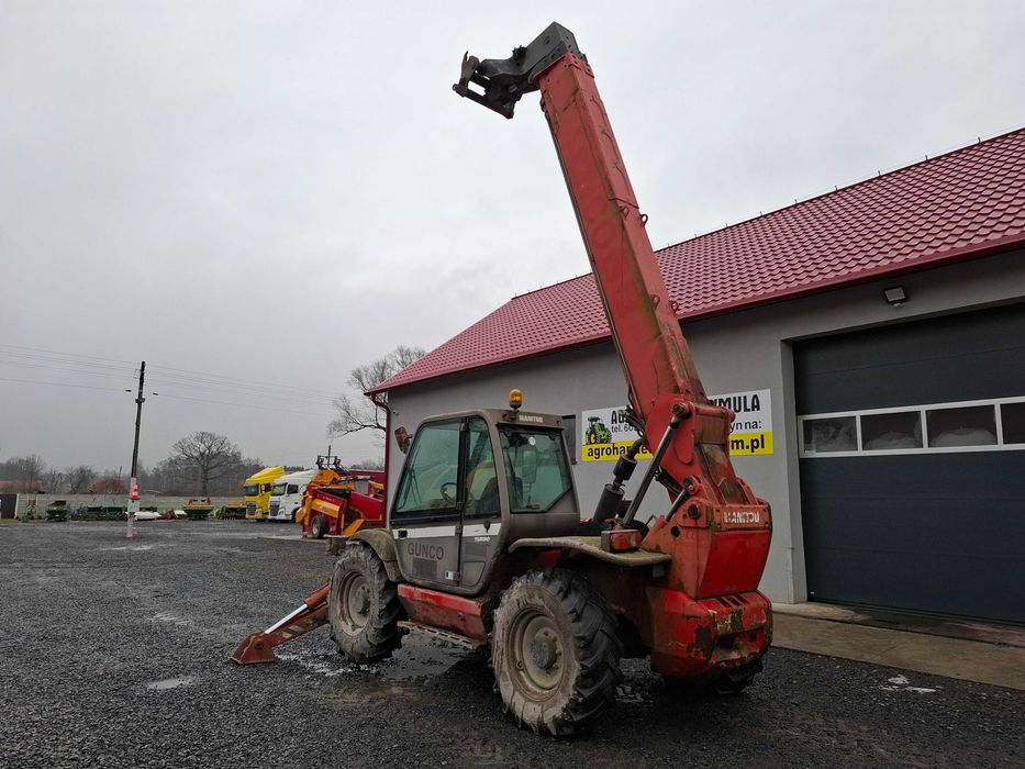 ŁADOWARKA teleskopowa MANITOU MT 1440 SLT, mały przebieg 3900 mtg