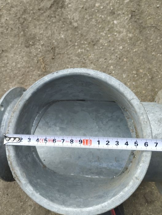 Trojnik stalowy ocynkowany 120mm