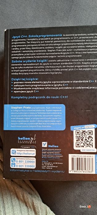 Książka  Język C++ programowanie
