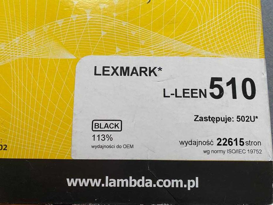 Toner Lexmark 502u