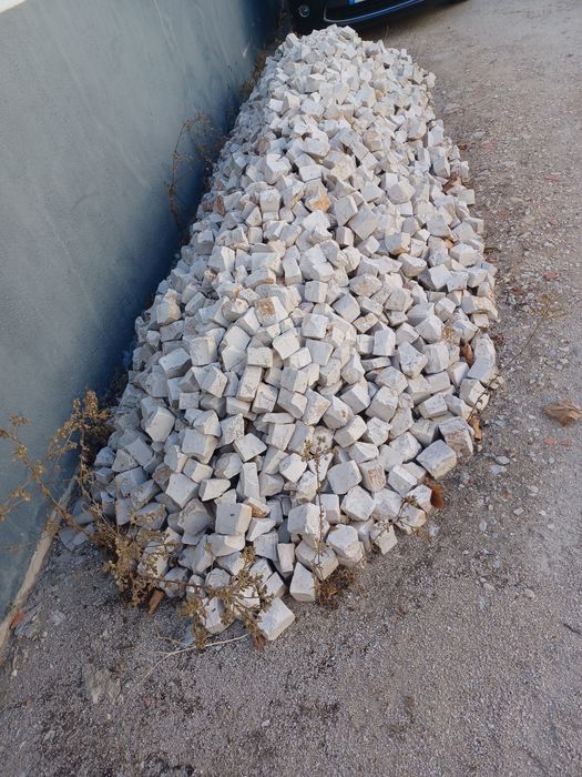 Pedra da calçada