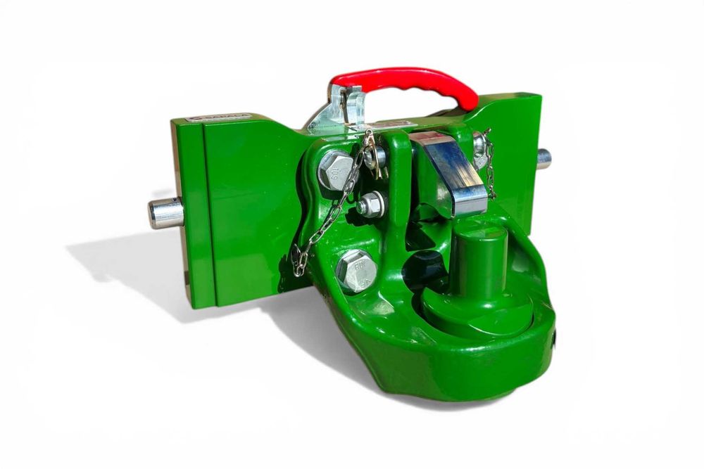 Zaczep PitonFix dolny do John Deere 330mm 390mm 3 tony hak na sworzeń