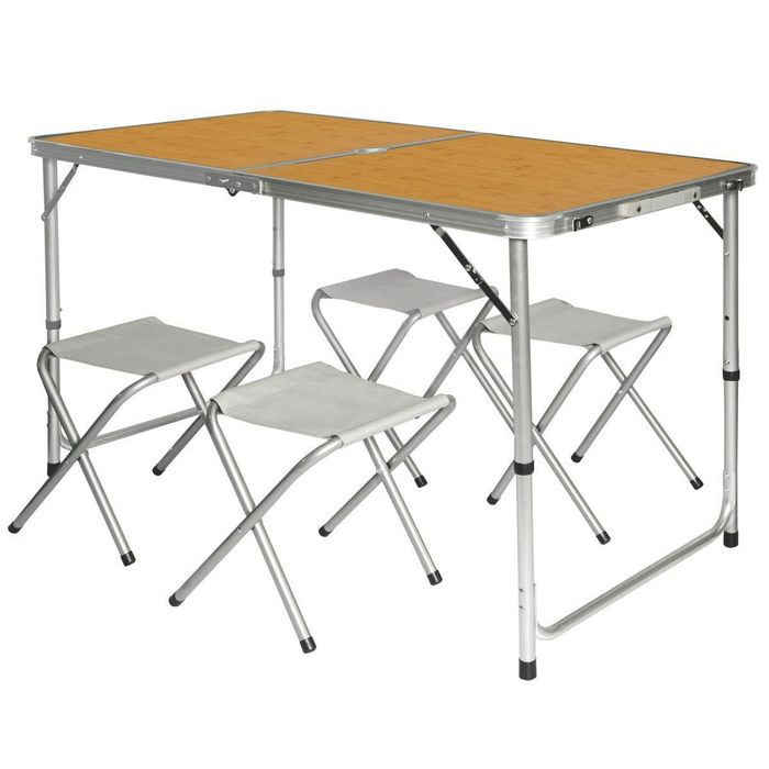 Розкладний стол + 4 стула,