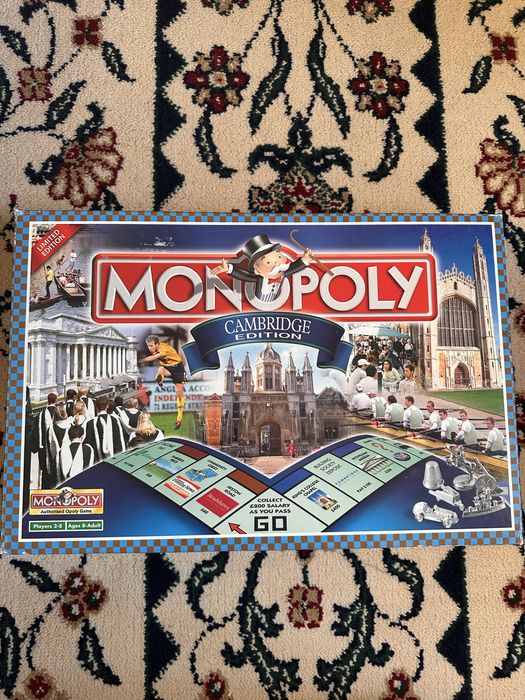 Монополія! Настільна гра Monopoly: Cambridge Edition