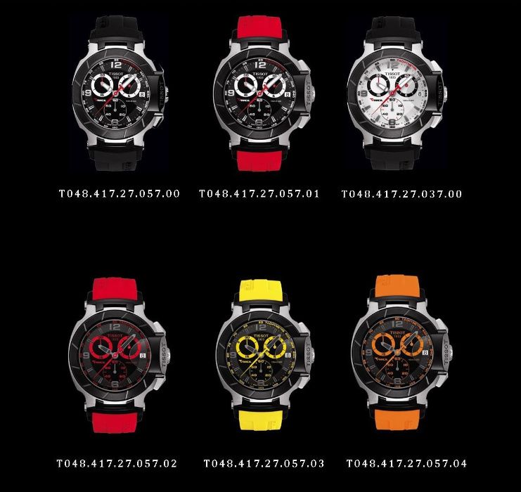 T-RACE TISSOT каучуковый ремешок для часов браслет 21-17мм T048.417A