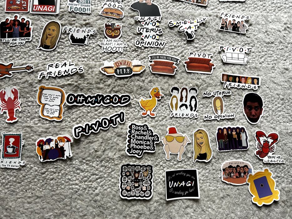 Friends naklejki stickers Przyjaciele