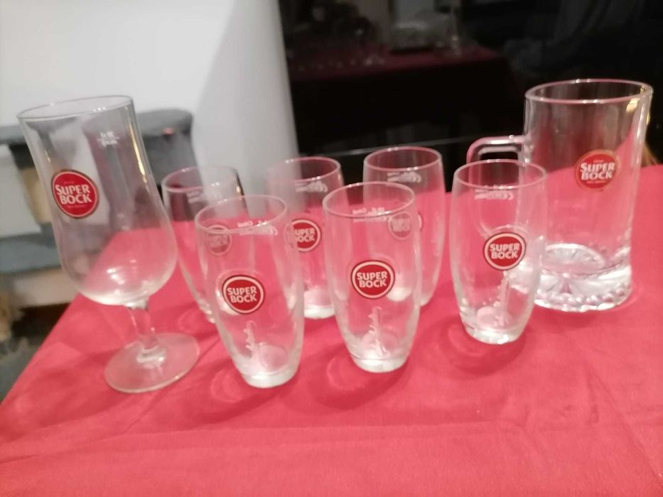 Conjunto copos + molheira