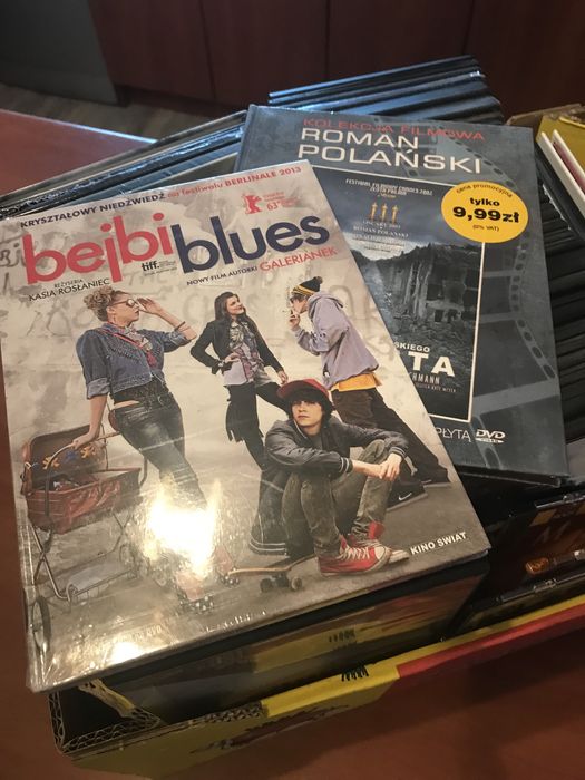 Filmy DVD dużo nowych