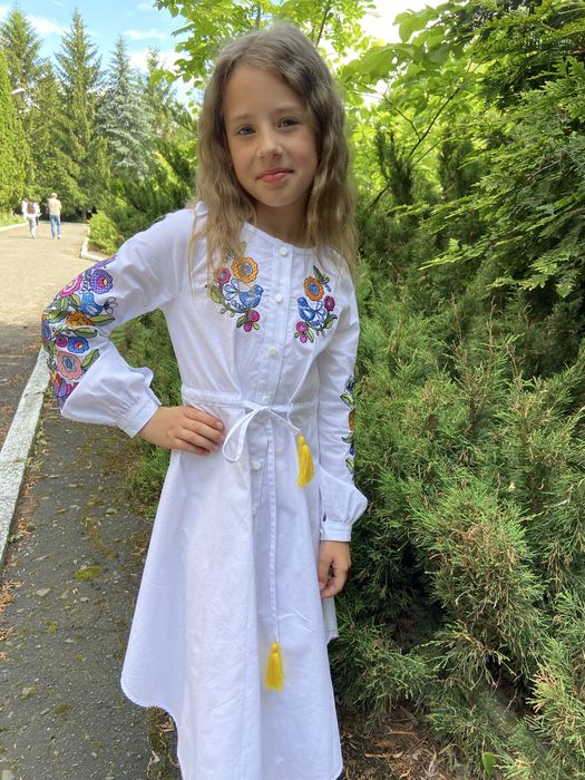 Сукня вишиванка, вишита сукня, плаття святкове