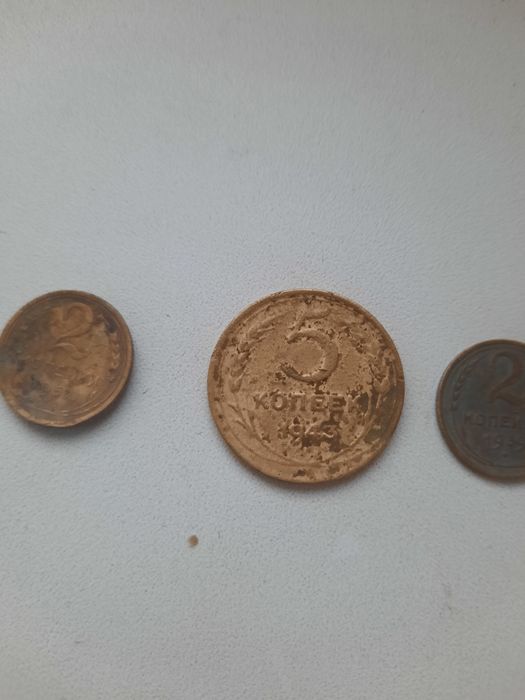 Монети СССР.Монети Англія.