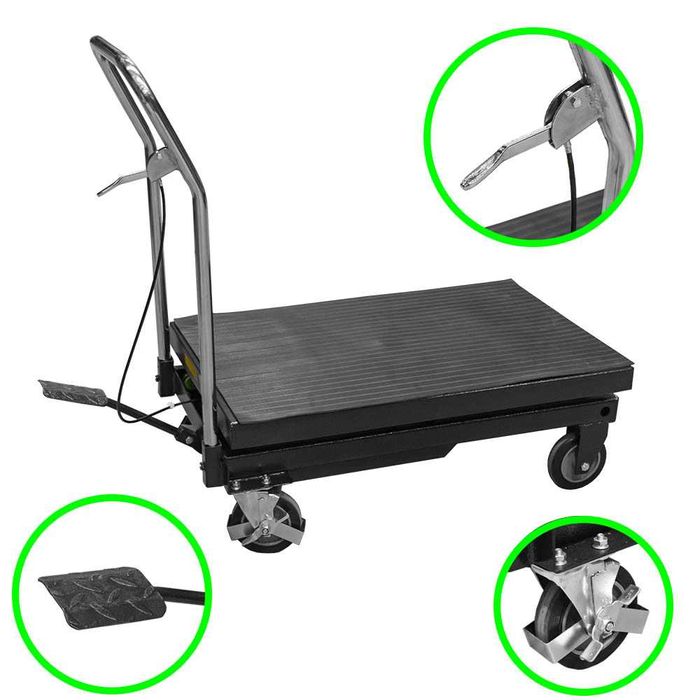 Mesa elevação hidráulica 400 kg