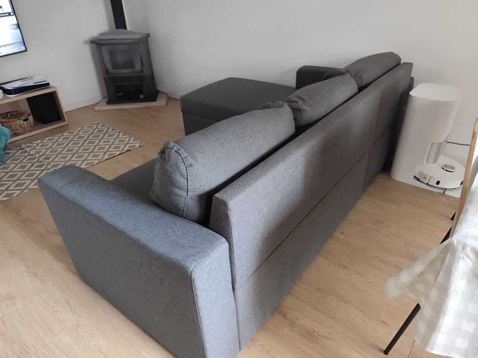 Sofá Com Chaise Longue