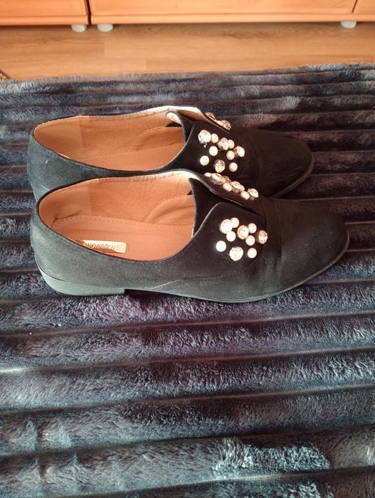 Sapatos pretos Buonarotti