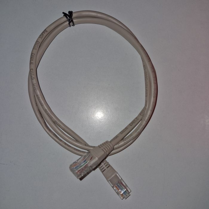 Патч корд CAT5e 1,2 м LAN UTP мережевий кабель для інтернету (литой)