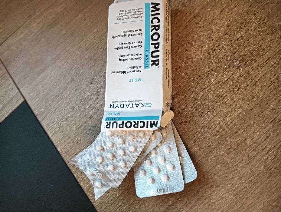 Katadyn tabletki do uzdatniania wody, 100szt