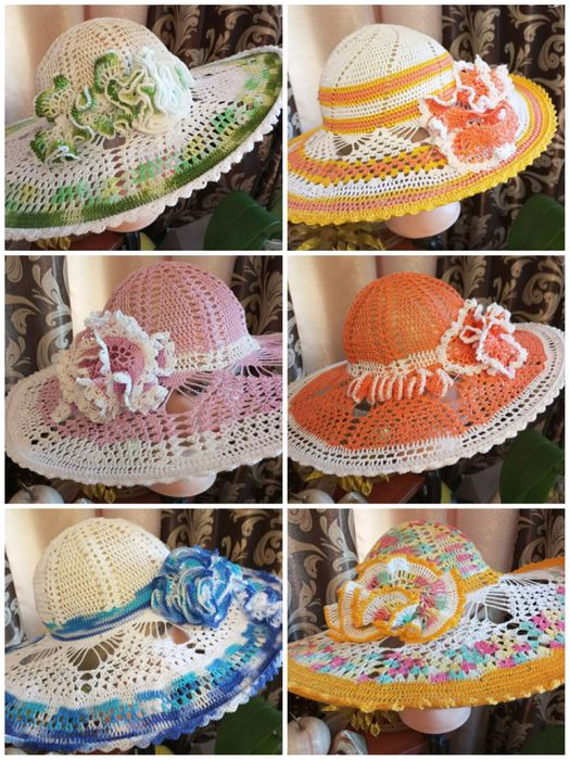 Шляпки ручной работы