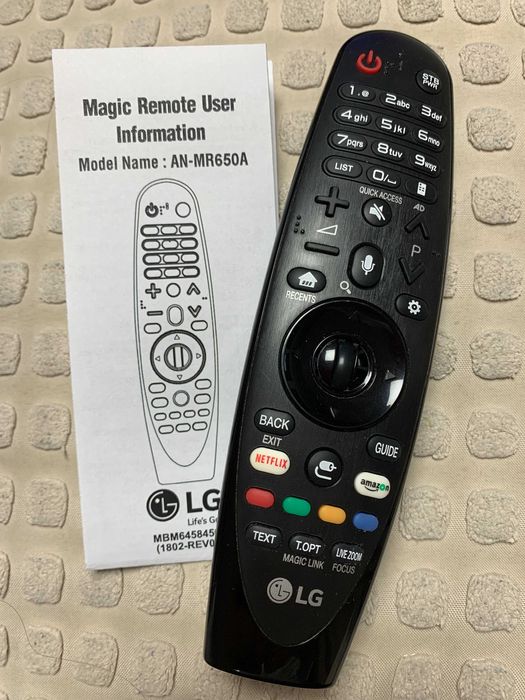 pilot LG magic remote AN-MR650A myszka mikrofon - ORYGINALNY